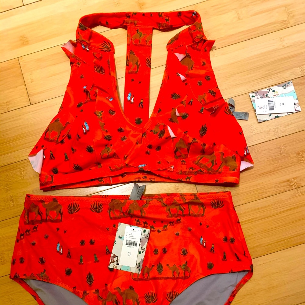 Anthropologie Isabelle Feliu Haukland Bikini